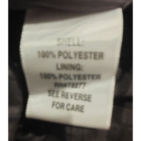 Elle Bomber Jacker Brown Size Large - Picture 4 of 7